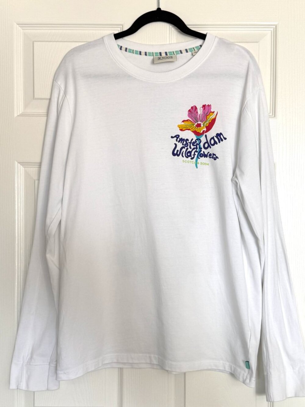 Mens Scotch & Soda Graphic Longsleeve